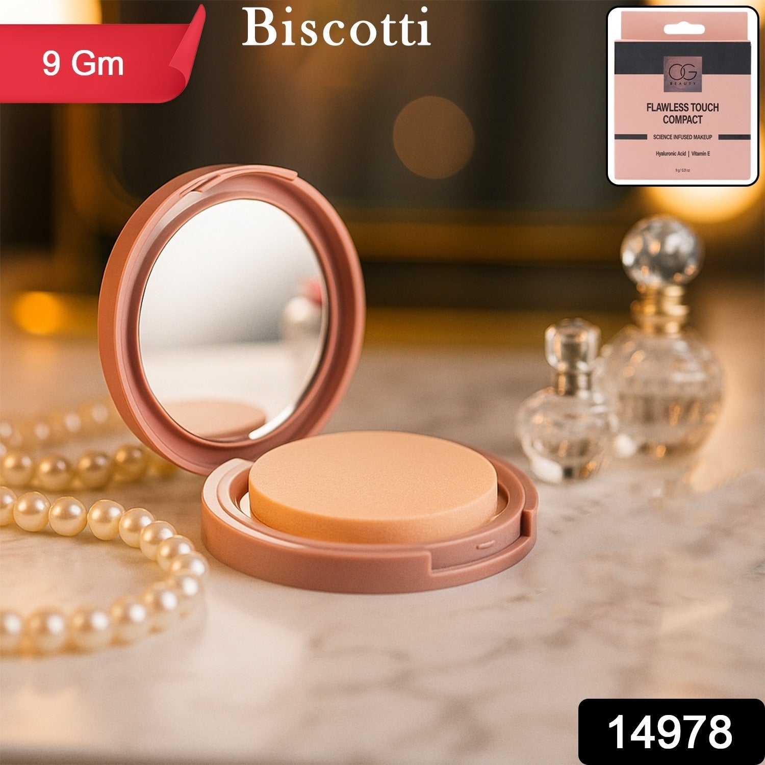 Beauty Radiant Biscotti Compact Powder Beauty Radiant Biscotti Compact Powder